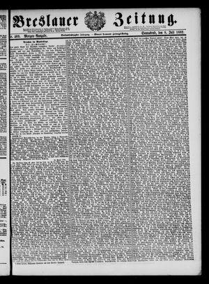 Breslauer Zeitung vom 08.07.1882