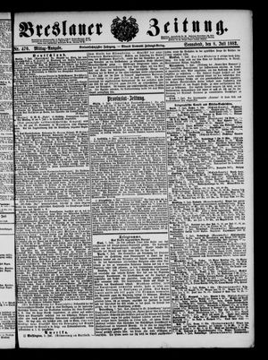 Breslauer Zeitung vom 08.07.1882