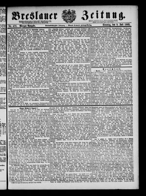 Breslauer Zeitung on Jul 9, 1882