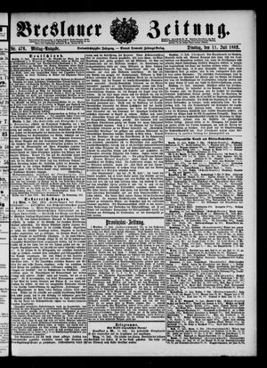Breslauer Zeitung on Jul 11, 1882