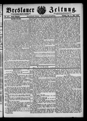 Breslauer Zeitung vom 11.07.1882