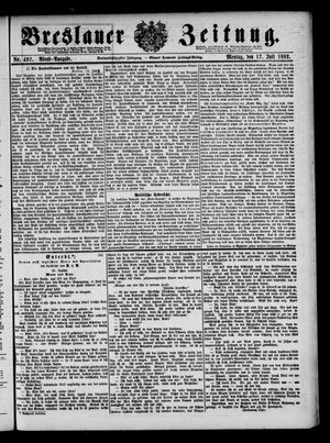 Breslauer Zeitung vom 17.07.1882