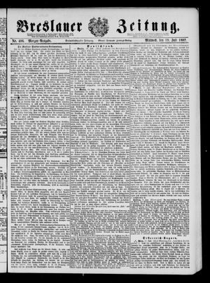 Breslauer Zeitung on Jul 19, 1882