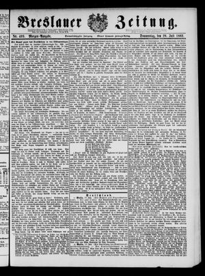 Breslauer Zeitung on Jul 20, 1882