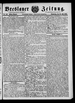 Breslauer Zeitung on Jul 20, 1882