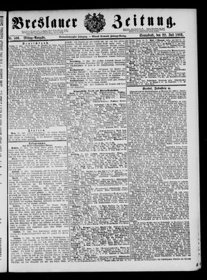 Breslauer Zeitung on Jul 22, 1882