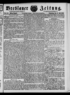 Breslauer Zeitung vom 27.07.1882