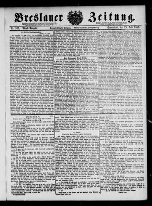 Breslauer Zeitung vom 29.07.1882