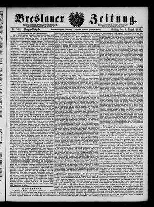 Breslauer Zeitung vom 04.08.1882