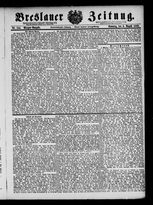 Breslauer Zeitung on Aug 6, 1882