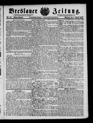 Breslauer Zeitung vom 09.08.1882