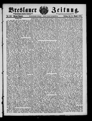 Breslauer Zeitung vom 11.08.1882