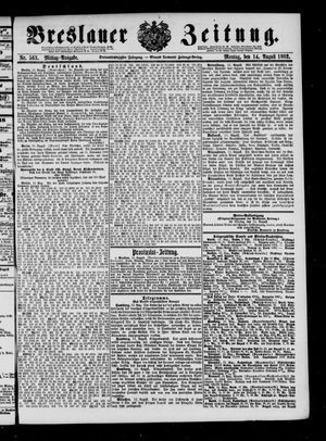 Breslauer Zeitung vom 14.08.1882