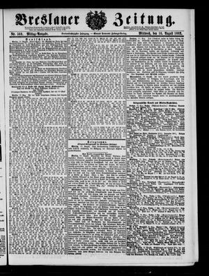 Breslauer Zeitung vom 16.08.1882