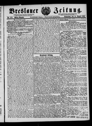 Breslauer Zeitung vom 19.08.1882