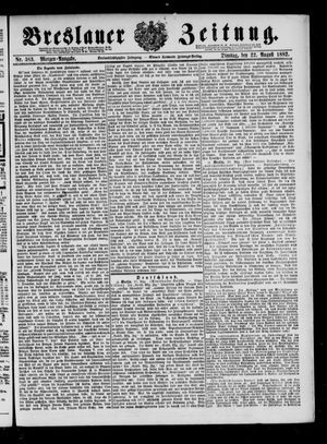 Breslauer Zeitung vom 22.08.1882