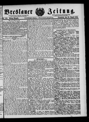 Breslauer Zeitung vom 26.08.1882