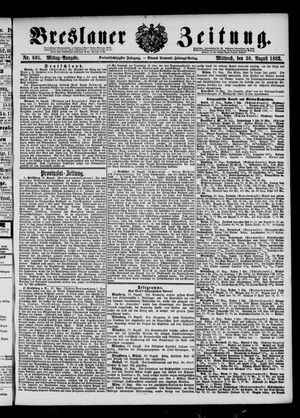 Breslauer Zeitung vom 30.08.1882