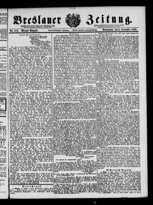 Breslauer Zeitung vom 02.09.1882