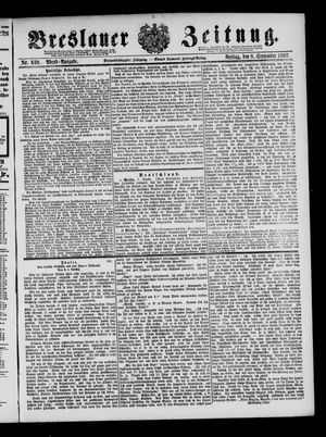 Breslauer Zeitung vom 08.09.1882