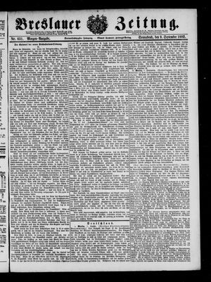 Breslauer Zeitung vom 09.09.1882