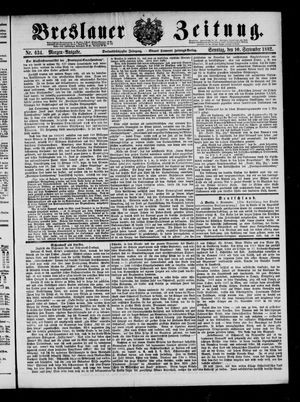 Breslauer Zeitung vom 10.09.1882