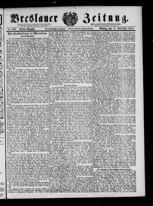 Breslauer Zeitung vom 11.09.1882