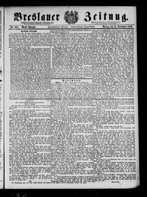 Breslauer Zeitung vom 15.09.1882
