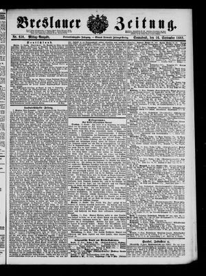 Breslauer Zeitung vom 16.09.1882