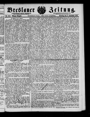 Breslauer Zeitung vom 17.09.1882