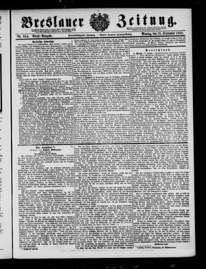 Breslauer Zeitung vom 18.09.1882