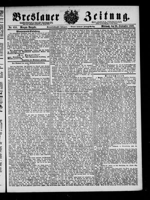 Breslauer Zeitung vom 20.09.1882