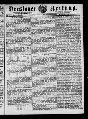 Breslauer Zeitung vom 21.09.1882