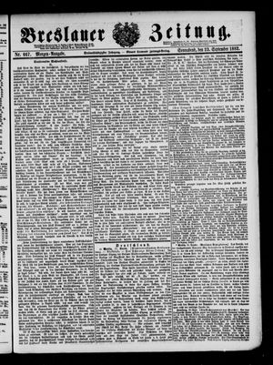 Breslauer Zeitung vom 23.09.1882