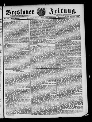 Breslauer Zeitung vom 28.09.1882