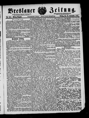 Breslauer Zeitung vom 29.09.1882