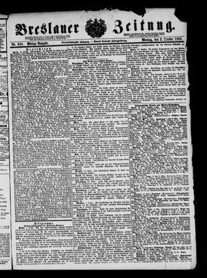 Breslauer Zeitung vom 02.10.1882