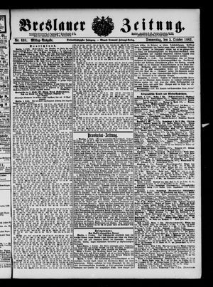 Breslauer Zeitung vom 05.10.1882