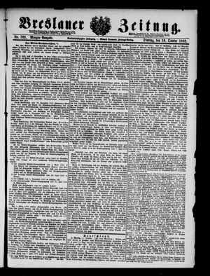 Breslauer Zeitung on Oct 10, 1882