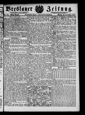 Breslauer Zeitung vom 16.10.1882