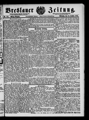 Breslauer Zeitung vom 18.10.1882