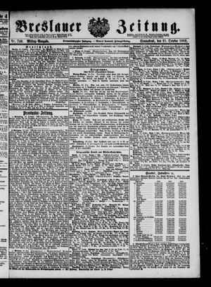 Breslauer Zeitung vom 21.10.1882