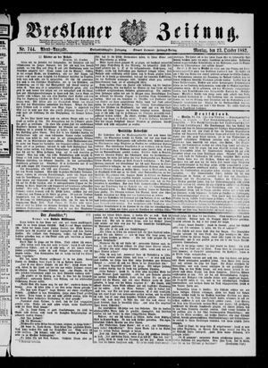Breslauer Zeitung vom 23.10.1882