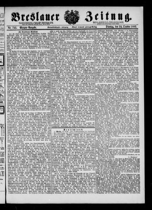 Breslauer Zeitung vom 24.10.1882