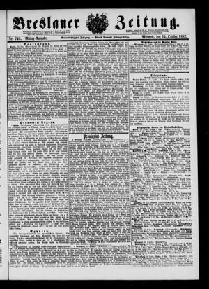 Breslauer Zeitung vom 25.10.1882