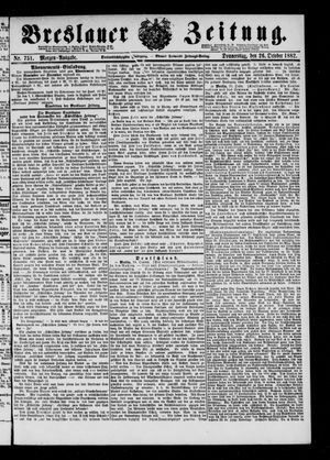 Breslauer Zeitung vom 26.10.1882