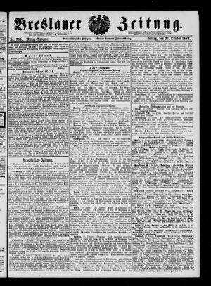 Breslauer Zeitung vom 27.10.1882