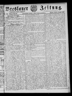 Breslauer Zeitung vom 31.10.1882
