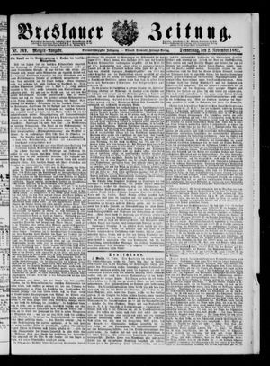 Breslauer Zeitung vom 02.11.1882