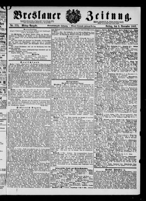 Breslauer Zeitung vom 03.11.1882